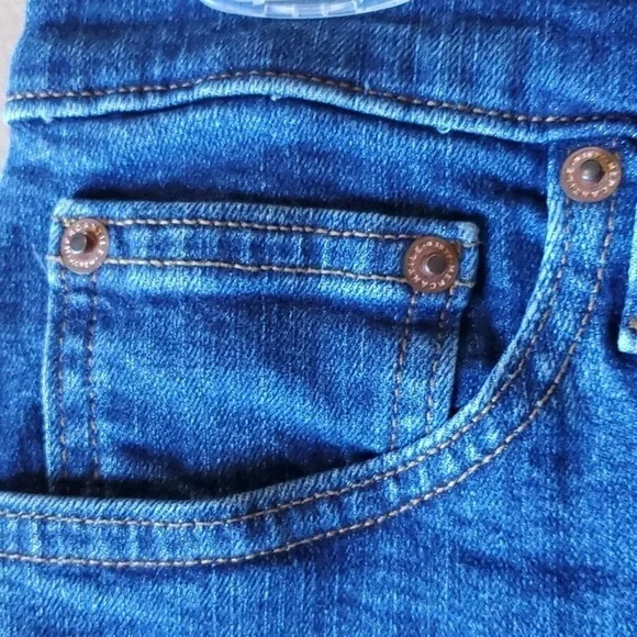 J. CREW Mercantile blue denim 5 pocket skirt size 6 - Picture 6 of 10